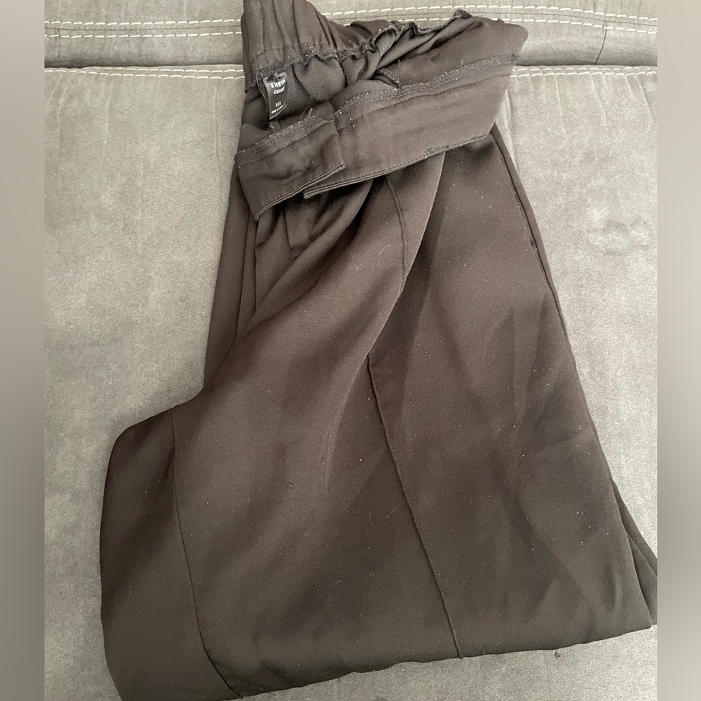 Black High-Waisted Pants